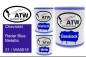 Preview: Chevrolet, Radar Blue Metallic, 21 / WA9018: 1L Lackdose + 1L Klarlack + 500ml Härter - Set, von ATW Autoteile West.